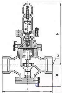 Y13H蒸汽减压阀(图2)
